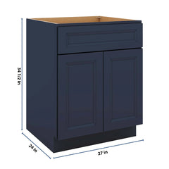 J&K Naval B7 Double Door Standard Base Cabinet - 27" W