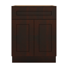 J&K Java Coffee S1 Double Door Standard Base Cabinet - 27" W
