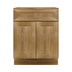 J&K Butterscotch B8 Double Door Standard Base Cabinet - 27" W