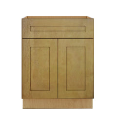 Modernform Cabinet Natural Shaker 27" W X 34 1/2" H X 24" D Double Door Base Cabinet