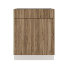 Modernform Cabinet Walnut 27" W X 34 1/2" H X 24" D Double Door Base Cabinet