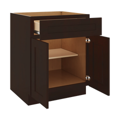 J&K Java Coffee S1 Double Door Standard Base Cabinet - 27" W