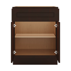J&K Java Coffee S1 Double Door Standard Base Cabinet - 27" W