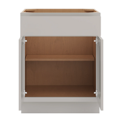 CNC Luxor Misty Grey 27" W 1 Drawer Double Door Base Cabinet