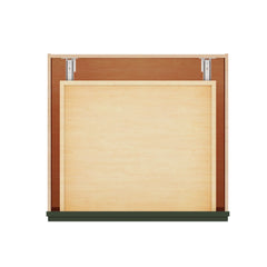 Modernform Cabinet Slim Sage Green 27" W X 34 1/2" H X 24" D Double Door Base Cabinet