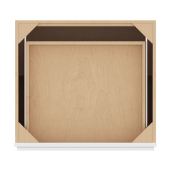 CNC Luxor White 27" W 1 Drawer Double Door Base Cabinet