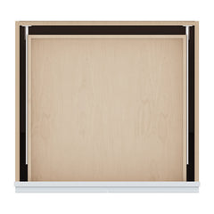 J&K White Shaker S8 Double Door Standard Base Cabinet - 27" W