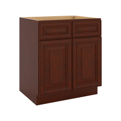 J&K Mahogany J5 Double Door Standard Base Cabinet - 30" W