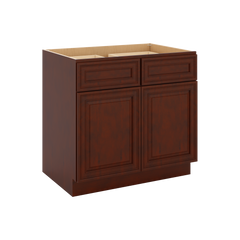 J&K Mahogany J5 Double Door Standard Base Cabinet - 30" W