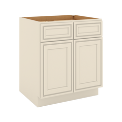 J&K Pearl Glazed H9 Double Door Standard Base Cabinet - 30" W