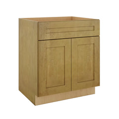 Modernform Cabinet Natural Shaker 30" W X 34 1/2" H X 24" D Double Door Base Cabinet