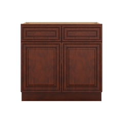 J&K Mahogany J5 Double Door Standard Base Cabinet - 30" W