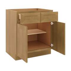 J&K Butterscotch B8 Double Door Standard Base Cabinet - 30" W