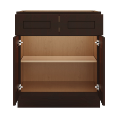J&K Java Coffee S1 Double Door Standard Base Cabinet - 30" W
