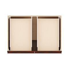 J&K Mahogany J5 Double Door Standard Base Cabinet - 30" W