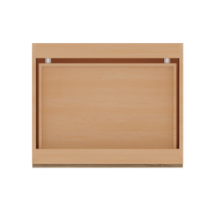 Modernform Cabinet Walnut 30" W X 34 1/2" H X 24" D Double Door Base Cabinet