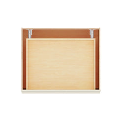 Modernform Cabinet Slim Dove White 30" W X 34 1/2" H X 24" D Double Door Base Cabinet