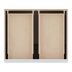 J&K White Shaker S8 Double Door Standard Base Cabinet - 30" W