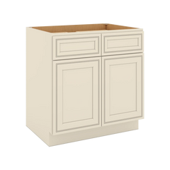 J&K Pearl Glazed H9 Double Door Standard Base Cabinet - 33" W