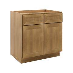 J&K Butterscotch B8 Double Door Standard Base Cabinet - 33" W