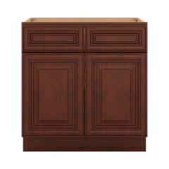 J&K Mahogany J5 Double Door Standard Base Cabinet - 33" W
