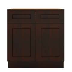 J&K Java Coffee S1 Double Door Standard Base Cabinet - 33" W
