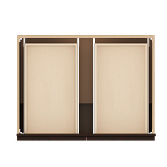 J&K Java Coffee S1 Double Door Standard Base Cabinet - 33" W