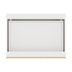 Modernform Cabinet Natural Oak 33" W X 34 1/2" H X 24" D Double Door Base Cabinet
