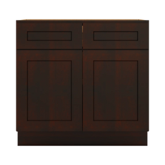 J&K Java Coffee S1 Double Door Standard Base Cabinet - 36" W