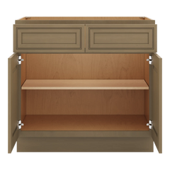 J&K Hazel H8 Double Door Standard Base Cabinet - 36" W