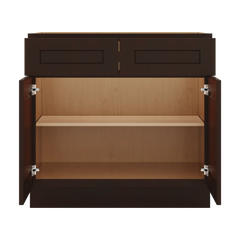J&K Java Coffee S1 Double Door Standard Base Cabinet - 36" W