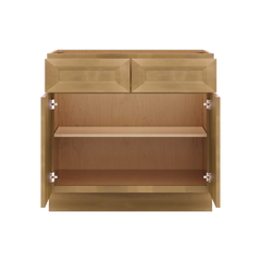 J&K Butterscotch B8 Double Door Standard Base Cabinet - 36" W