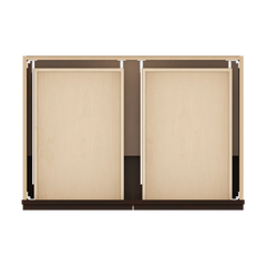 J&K Java Coffee S1 Double Door Standard Base Cabinet - 36" W