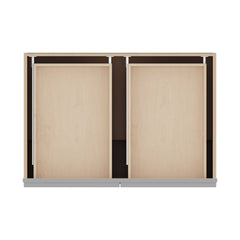 J&K Castle Grey S5 Double Door Standard Base Cabinet - 36" W