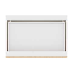 Modernform Cabinet Natural Oak 36" W X 34 1/2" H X 24" D Double Door Base Cabinet