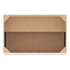 CNC Luxor 5-Piece White 39" W Full Height Double Door Base Cabinet W/ 1 Pullout Shelf