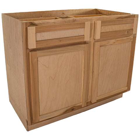 Kitchen Base Cabinet | Unfinished Poplar | Shaker Style | 42"