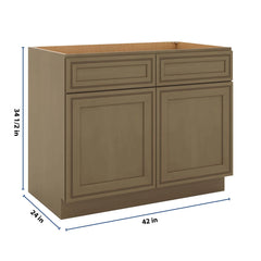 J&K Hazel H8 Double Door Standard Base Cab - 42" W