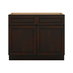 J&K Espresso K8 Double Door Standard Base Cab - 42" W