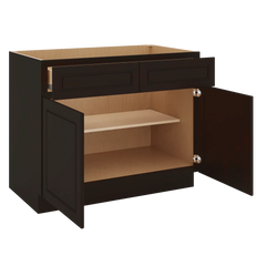 J&K Espresso K8 Double Door Standard Base Cab - 42" W