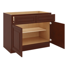 J&K Mahogany J5 Double Door Standard Base Cab - 42" W