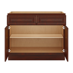 J&K Mahogany J5 Double Door Standard Base Cab - 42" W