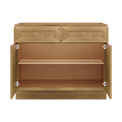 J&K Butterscotch B8 Double Door Standard Base Cab - 42" W