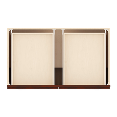 J&K Mahogany J5 Double Door Standard Base Cab - 42" W