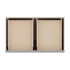 J&K Castle Grey S5 Double Door Standard Base Cab - 42" W