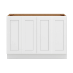 cnc-luxor-5-piece-white-48-w-full-height-four-door-base-cabinet-w-4-pullout-shelf