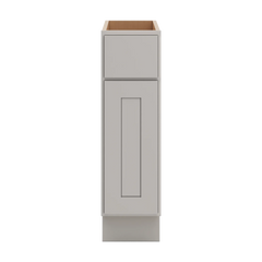 CNC Luxor Misty Grey 09" W X 32 1/2" H Single Door Base Cabinet