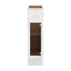 CNC Luxor 5-Piece White 09" W X 32 1/2" H Single Door Base Cabinet