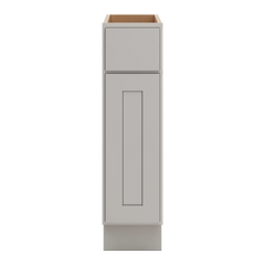 CNC Luxor Misty Grey 09" W Single Door Base Cabinet