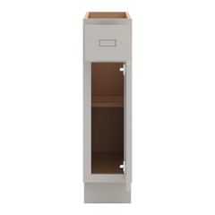 CNC Luxor 5-Piece Misty Grey 09" W Single Door Base Cabinet